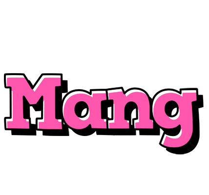 Mang girlish logo