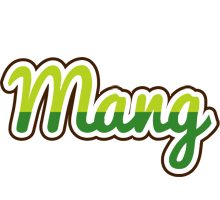 Mang golfing logo