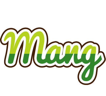Mang golfing logo