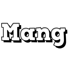 Mang snowing logo
