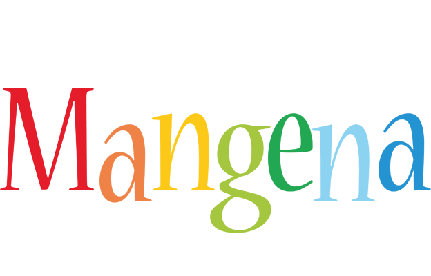 Mangena birthday logo