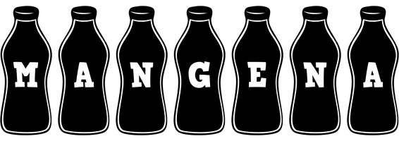 Mangena bottle logo