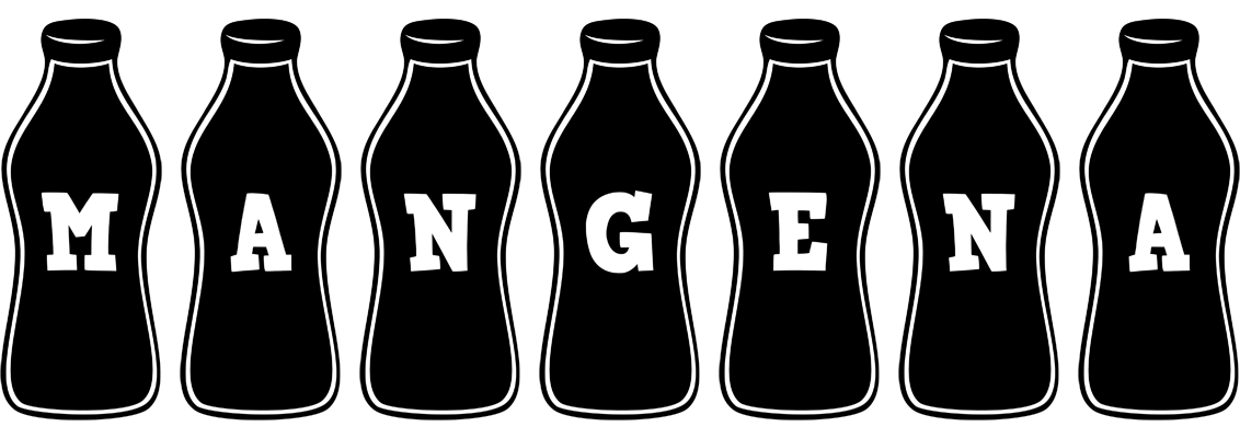 Mangena bottle logo