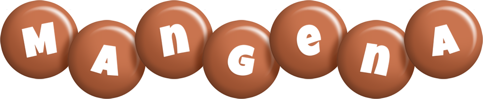 Mangena candy-brown logo