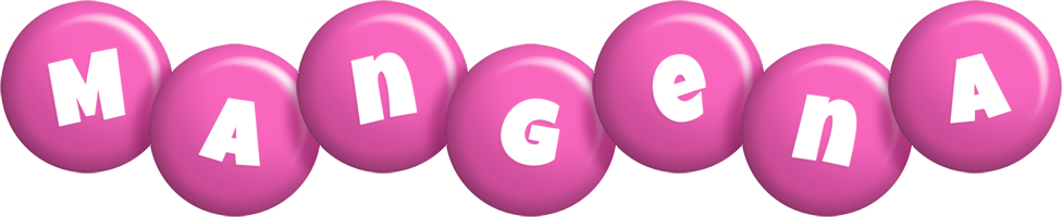 Mangena candy-pink logo