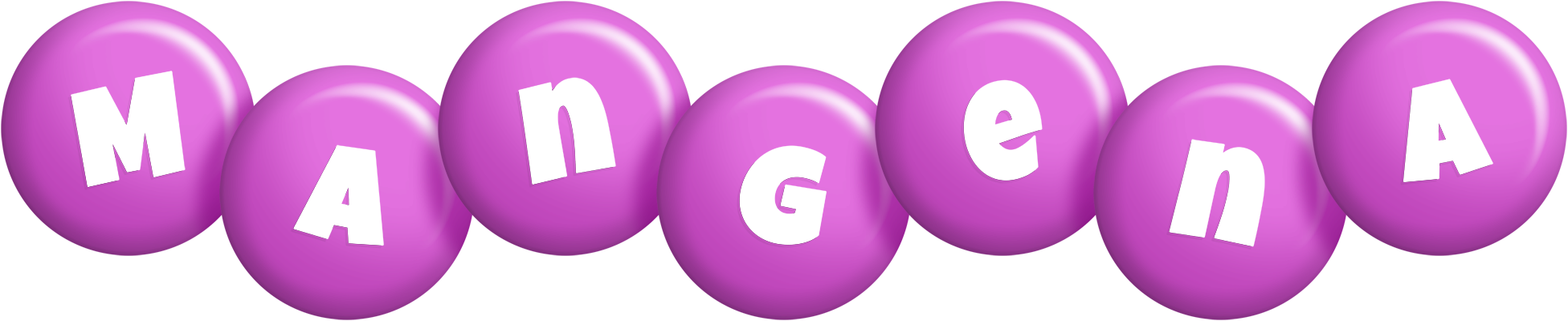 Mangena candy-purple logo