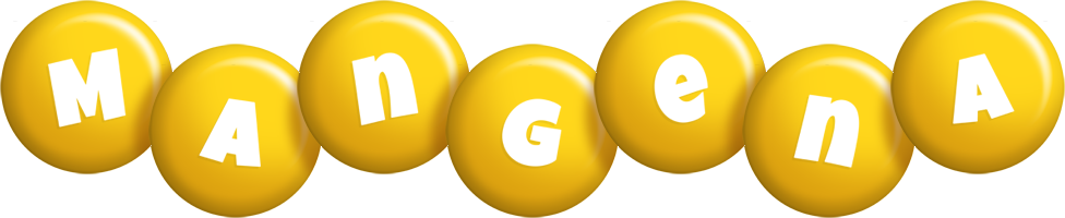 Mangena candy-yellow logo