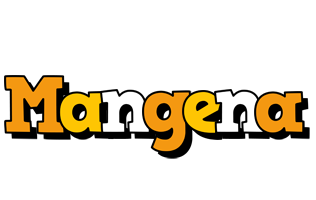 Mangena cartoon logo