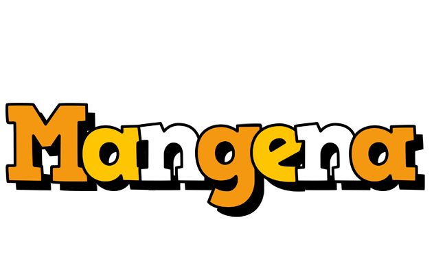 Mangena cartoon logo