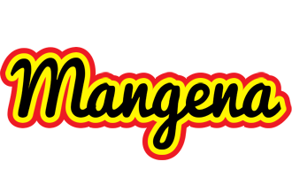 Mangena flaming logo