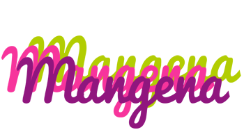 Mangena flowers logo