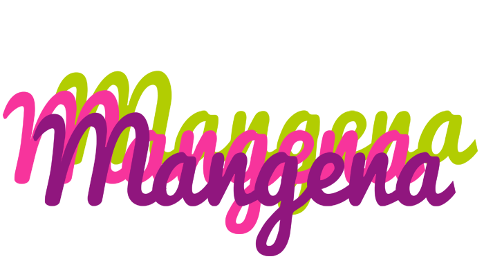 Mangena flowers logo