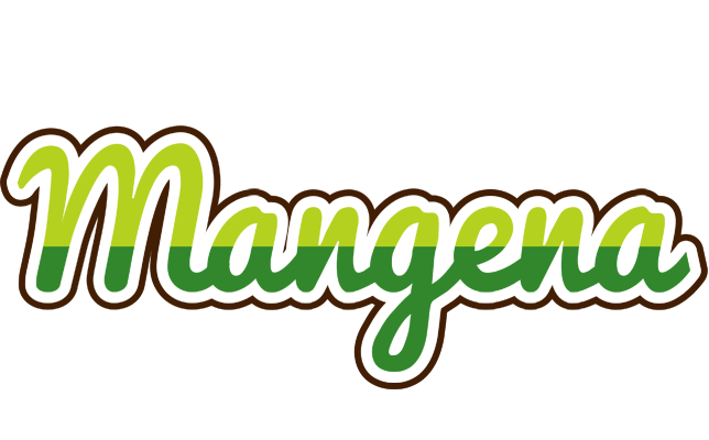 Mangena golfing logo