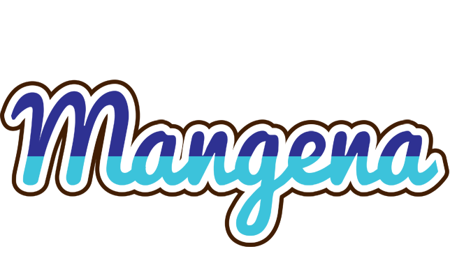 Mangena raining logo