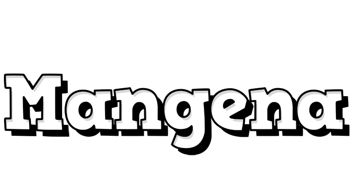 Mangena snowing logo