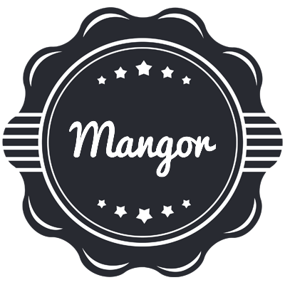 Mangor badge logo