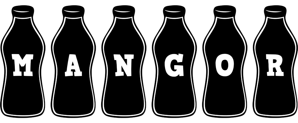 Mangor bottle logo
