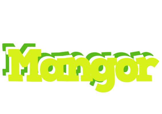 Mangor citrus logo