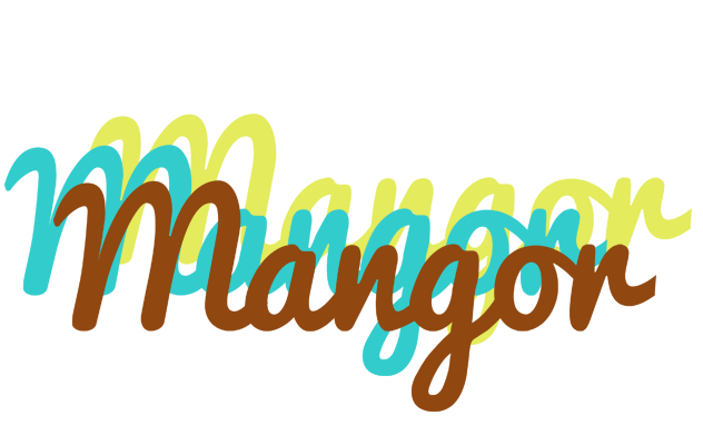 Mangor cupcake logo