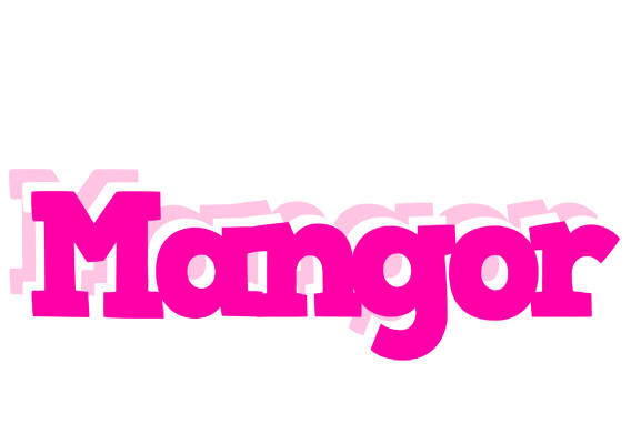 Mangor dancing logo
