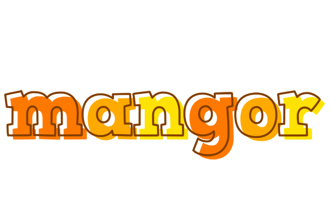 Mangor desert logo