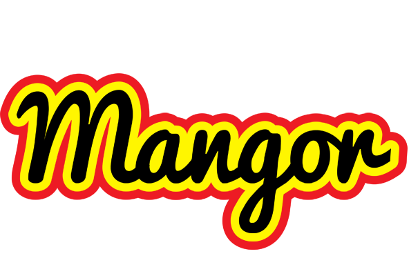 Mangor flaming logo