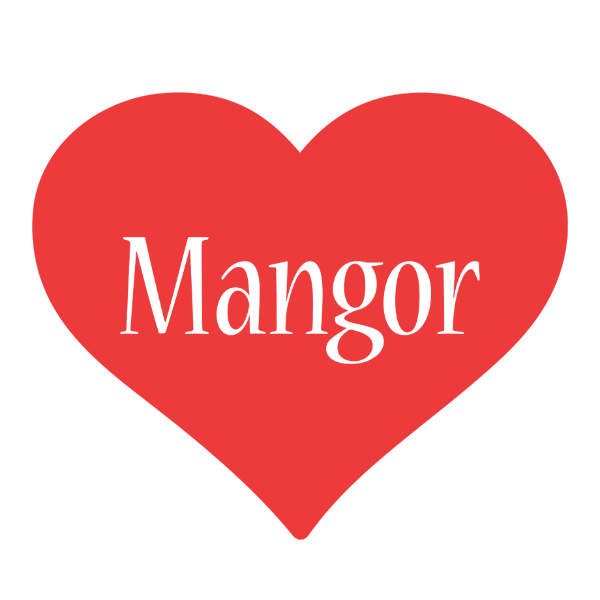Mangor love logo