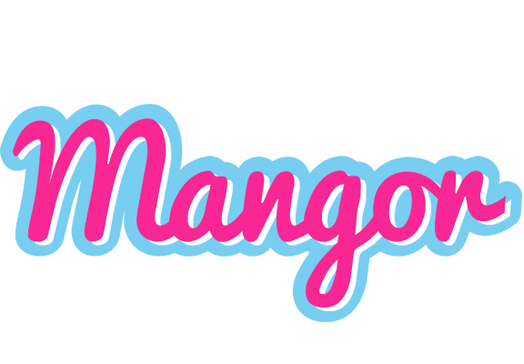 Mangor popstar logo