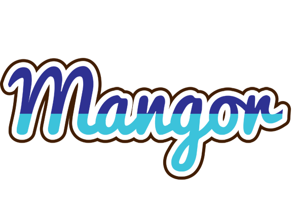 Mangor raining logo