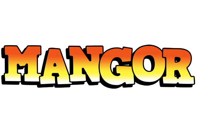 Mangor sunset logo