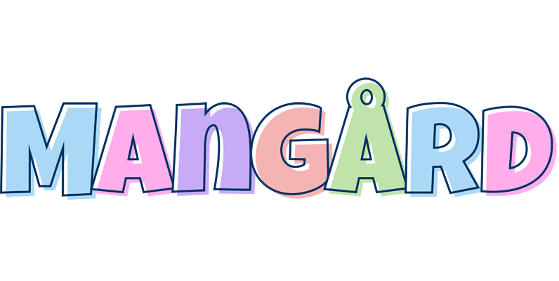 Mangård pastel logo