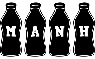 Manh bottle logo