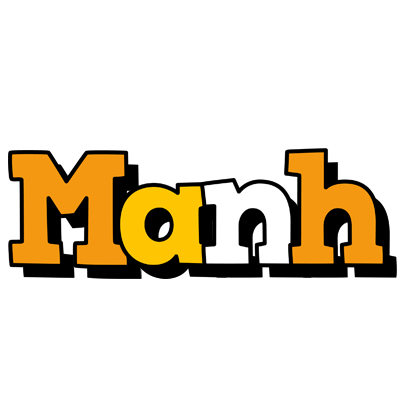 Manh cartoon logo