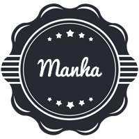 Manha badge logo