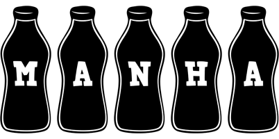 Manha bottle logo