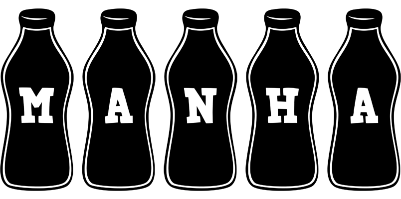 Manha bottle logo