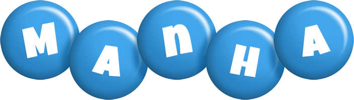 Manha candy-blue logo