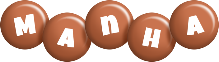 Manha candy-brown logo