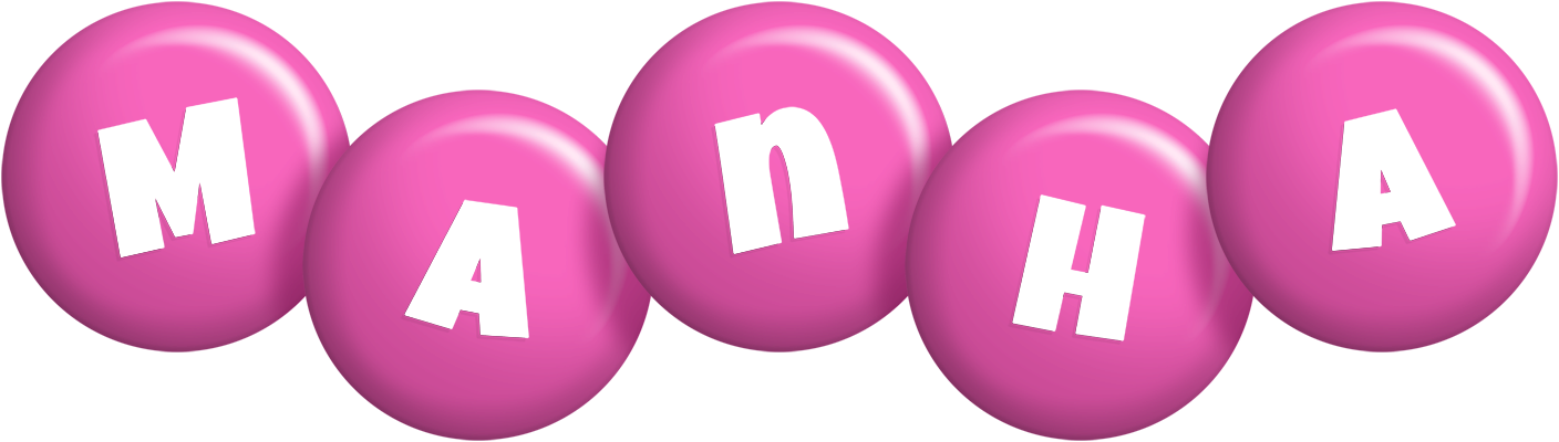 Manha candy-pink logo