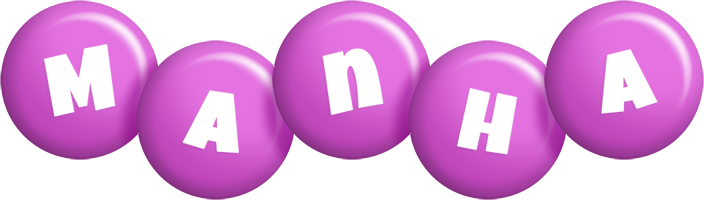 Manha candy-purple logo