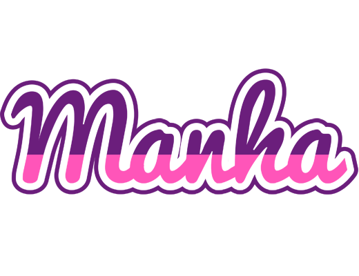 Manha cheerful logo