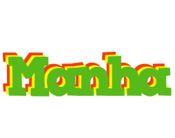 Manha crocodile logo