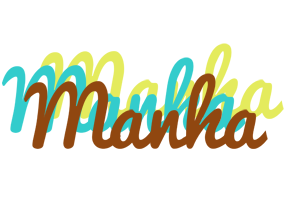 Manha cupcake logo
