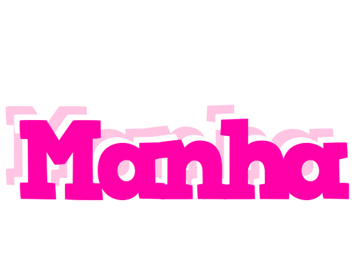 Manha dancing logo