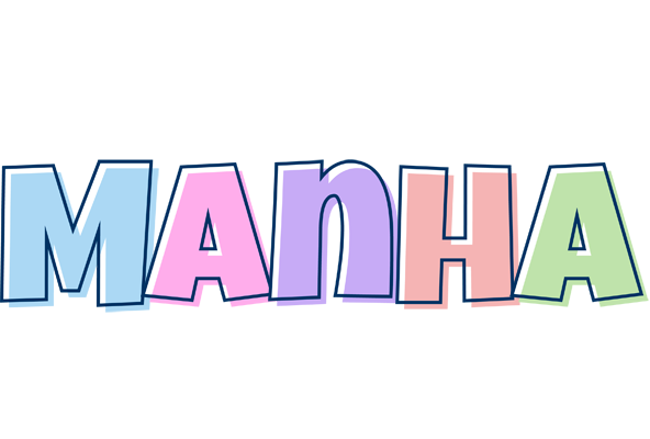 Manha pastel logo
