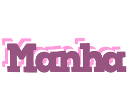Manha relaxing logo