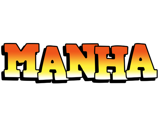 Manha sunset logo