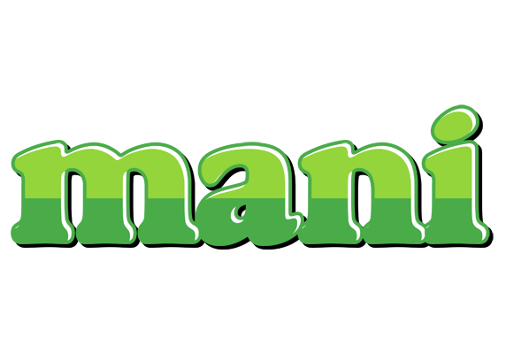 Mani apple logo