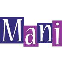 Mani autumn logo