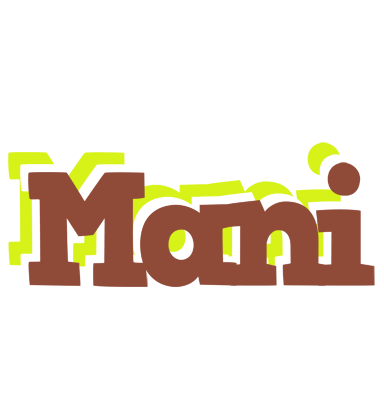 Mani caffeebar logo